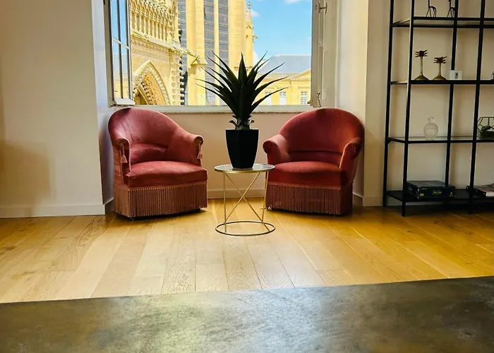 Appartement En Plein Coeur De Metz Avec Vue Exceptionnelle Sur La Cathedrale 2 Personnes, 1 Chambre